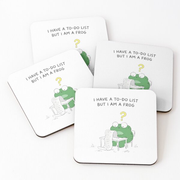 Item preview, To-Do List Frog designed and sold by LittleFrogTales.