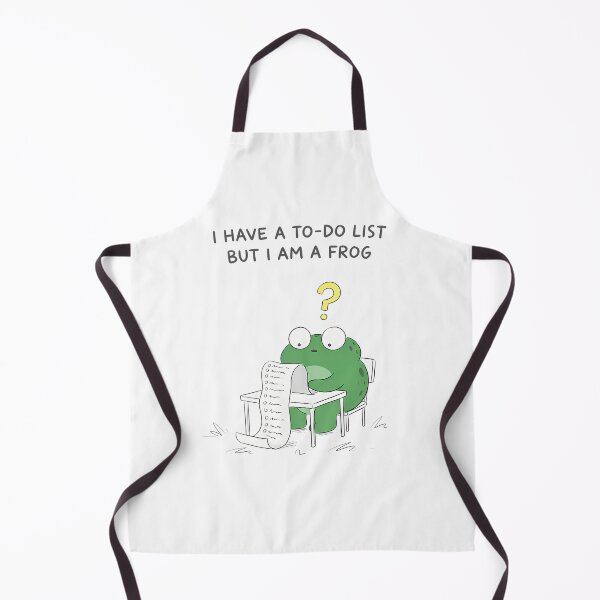 Item preview, To-Do List Frog designed and sold by LittleFrogTales.
