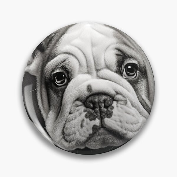 Item preview, The Little Bulldog with the Pleading Eyes designed and sold by djovan.