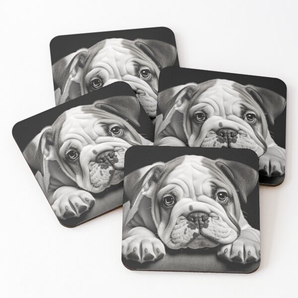 Item preview, The Little Bulldog with the Pleading Eyes designed and sold by djovan.