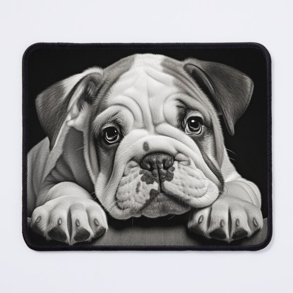 Item preview, The Little Bulldog with the Pleading Eyes designed and sold by djovan.