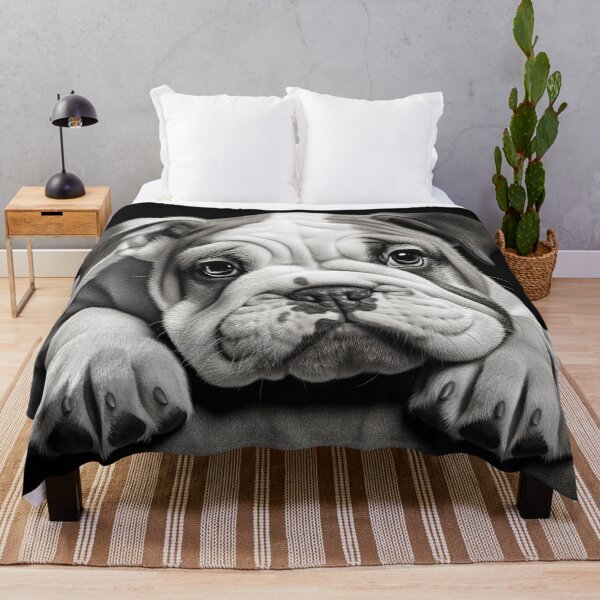 Item preview, The Little Bulldog with the Pleading Eyes designed and sold by djovan.