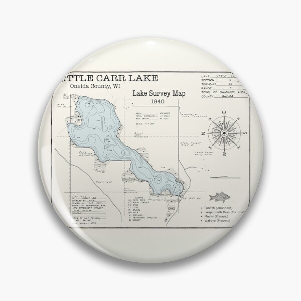 Item preview, Little Carr Lake - Oneida County WI  designed and sold by Jean Plout.