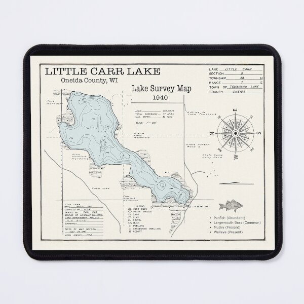 Item preview, Little Carr Lake - Oneida County WI designed and sold by Jean Plout.