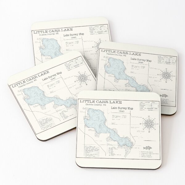 Item preview, Little Carr Lake - Oneida County WI  designed and sold by Jean Plout.