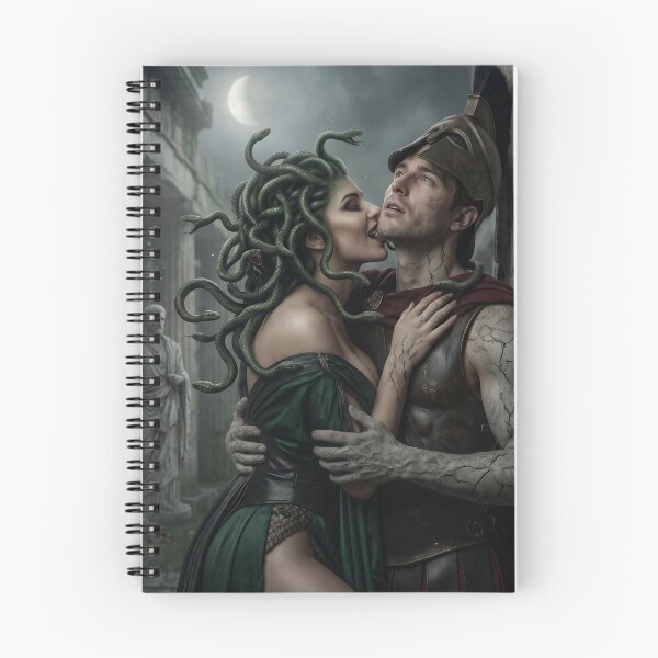 Item preview, Medusa's Fatal Embrace - Dark Romance Stone Curse Myth designed and sold by TheRichGallery.