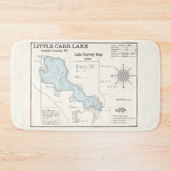 Item preview, Little Carr Lake - Oneida County WI  designed and sold by Jean Plout.