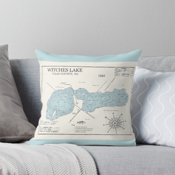 Item preview, Witches Lake - Vilas County WI  designed and sold by Jean Plout.