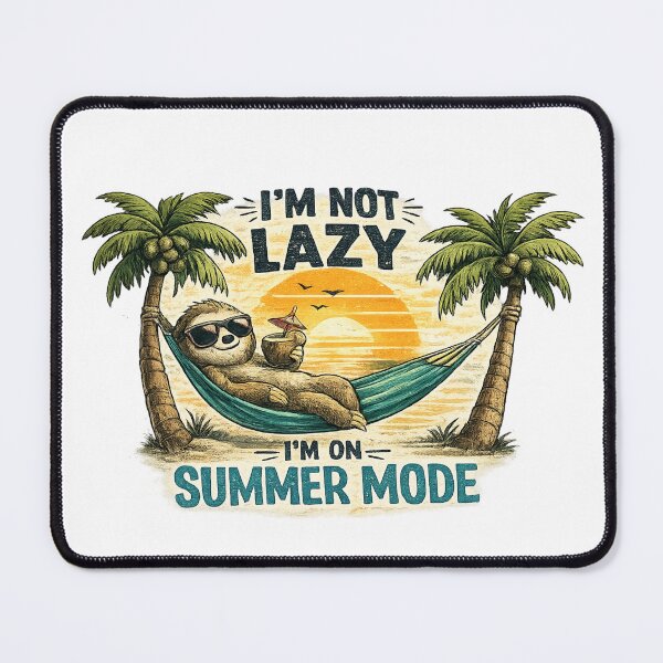 Item preview, I'm On Summer Mode designed and sold by AcornAndPebble.