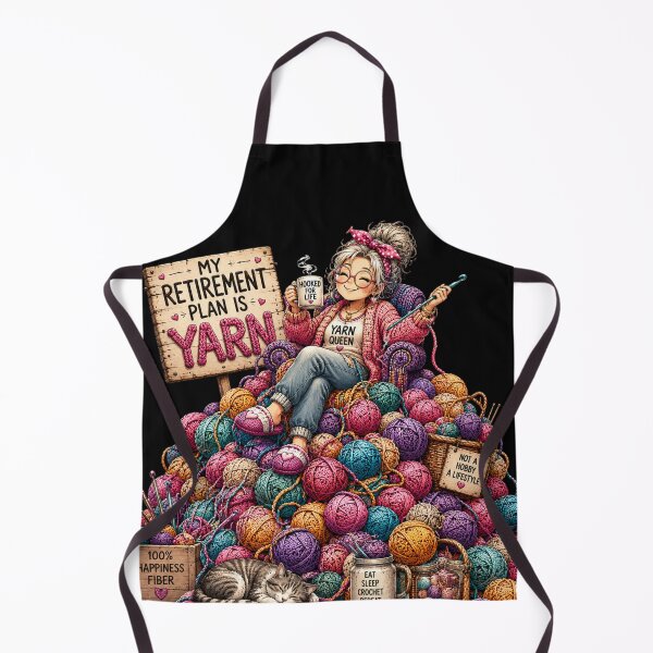 Item preview, My Retirement Plan Is Yarn. Classic Yarn Humor. designed and sold by OneDotSpot.