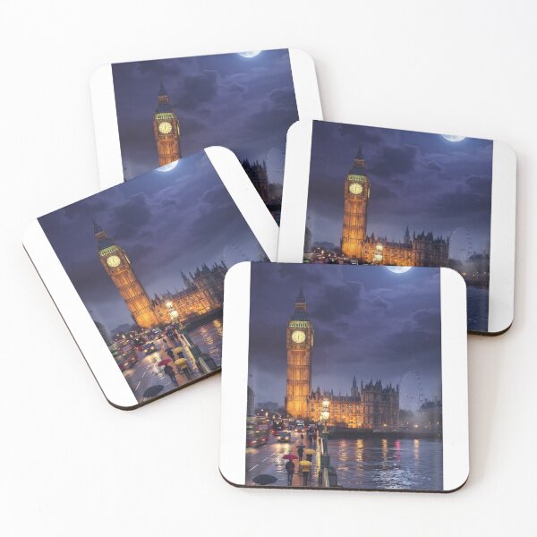 Item preview, Big Ben at Midnight London Nightscape designed and sold by ResonateUK.