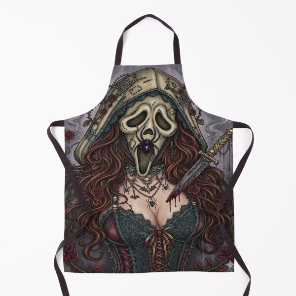 Item preview, Ghost Face & Roses designed and sold by MordbidBesties.