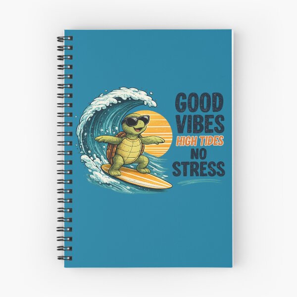 Item preview, Surfing Turttle designed and sold by AcornAndPebble.