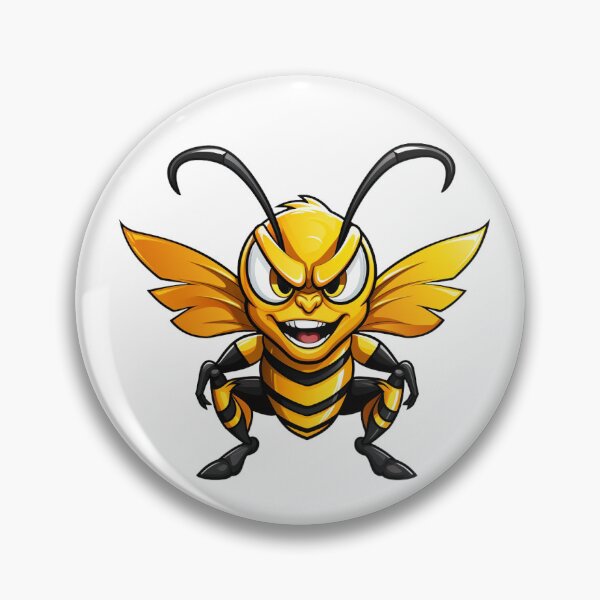 Item preview, Hornets Wasps Yellowjackets -  Mascot // School Spirit College Team Cheer designed and sold by Aubergine Designs.