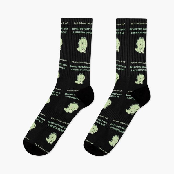 Item preview, Dinosaur Meteor Escape Plan Funny Meme designed and sold by Meteor Mercher Shop.