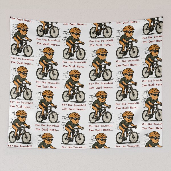 Item preview, I'm Just Here For The Downhill. designed and sold by AcornAndPebble.