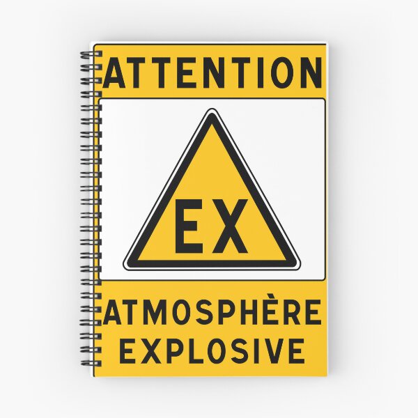 Item preview, EX warning sign, explosive atmosphere, ATEX zone, industrial safety designed and sold by Panneaux et signalisations - NPOITEVIN.