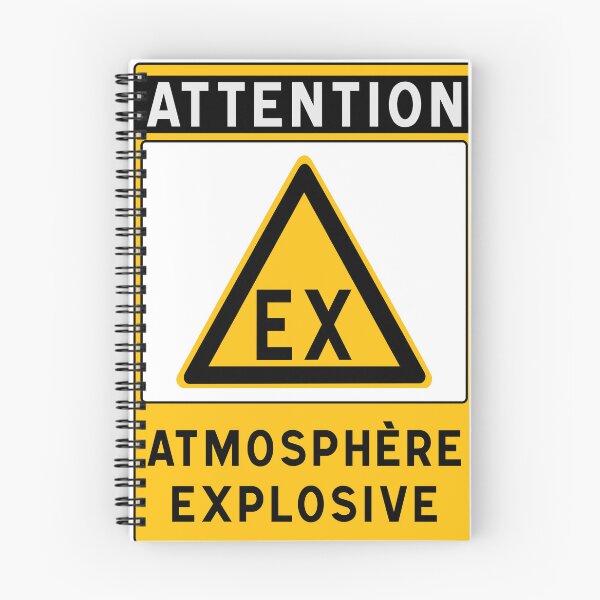 Item preview, EX warning sign, explosive atmosphere, ATEX zone, industrial safety designed and sold by Panneaux et signalisations - NPOITEVIN.