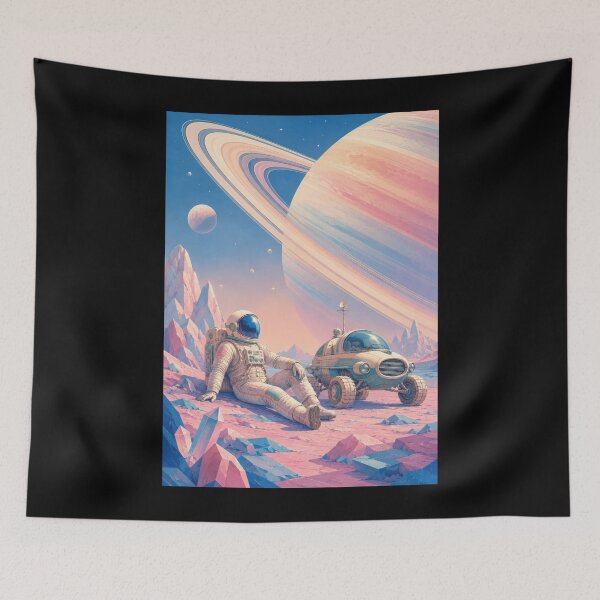 Item preview, Rest Stop Beneath the Ringed Giant  designed and sold by Sketchlegacy.