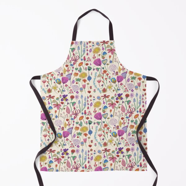 Item preview, Continuous Pattern Illustrated Botanical Wild Garden designed and sold by ElizabethCoelho.