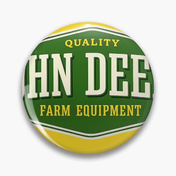 Item preview, Vintage John Deere Farm Equipment Sign | Rustic Tractor Wall Art | Retro Farm Decor designed and sold by PIXEL POP DESIGNS - Beyond the Norm!.