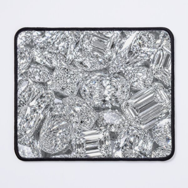 Item preview, Photorealistic White Diamond Texture Pattern designed and sold by GSizzle1.