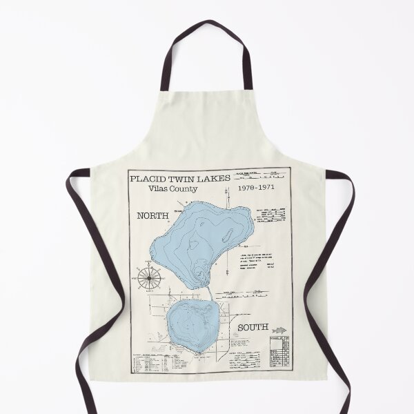 Item preview, Placid Twin Lakes North South Vilas County WI designed and sold by Jean Plout.