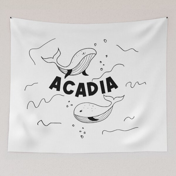 Item preview, Acadia National Park Maine Whales designed and sold by Esskay Designs.