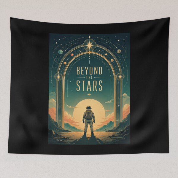 Item preview, The Astronaut at the Gate of Infinity  designed and sold by Sketchlegacy.