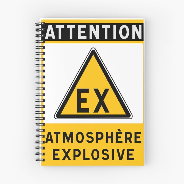 Item preview, EX warning sign, explosive atmosphere, ATEX zone, industrial safety designed and sold by Panneaux et signalisations - NPOITEVIN.