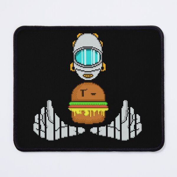 Item preview, Astronaut Levitating Burger Space designed and sold by RetroRlx.