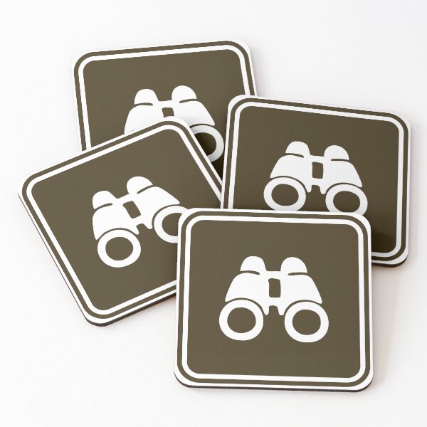 Item preview, Binoculars Icon designed and sold by TrailheadStudio.