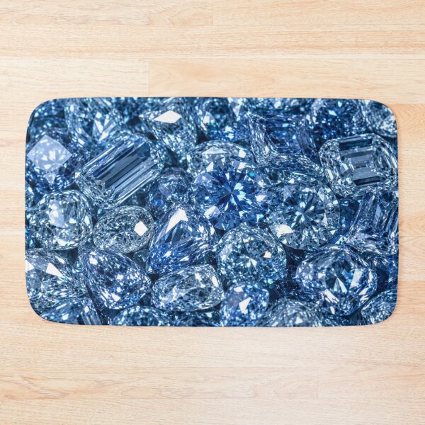 Item preview, Photorealistic Blue Diamond Texture Pattern designed and sold by GSizzle1.