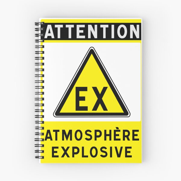 Item preview, EX warning sign, explosive atmosphere, ATEX zone, industrial safety designed and sold by Panneaux et signalisations - NPOITEVIN.