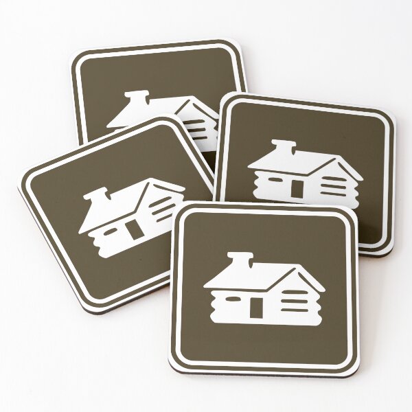 Item preview, Cabin Icon designed and sold by TrailheadStudio.