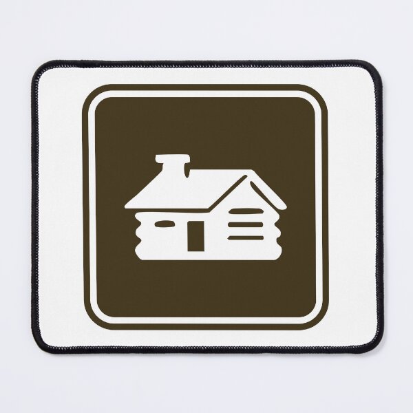 Item preview, Cabin Icon designed and sold by TrailheadStudio.