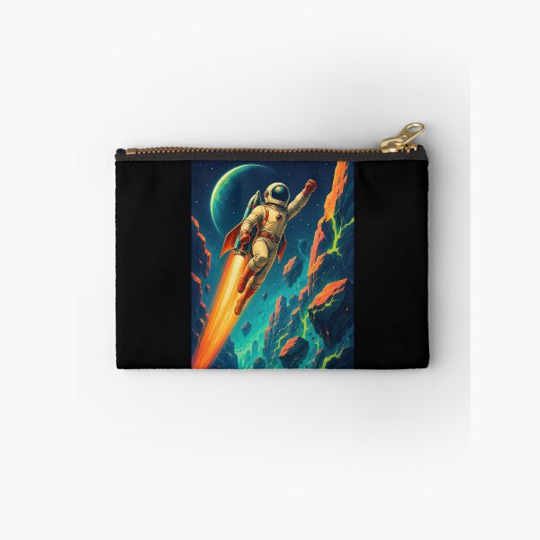 Item preview, Rocketbound Through the Emerald Asteroid Rift  designed and sold by Sketchlegacy.