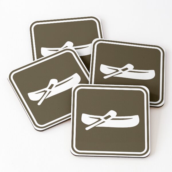 Item preview, Canoe Icon designed and sold by TrailheadStudio.