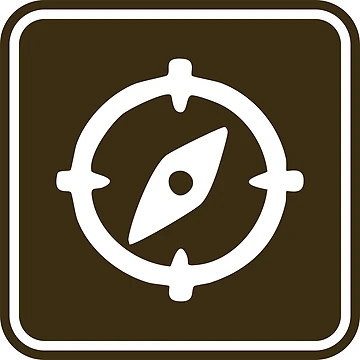 Artwork thumbnail, Compass Icon by TrailheadStudio