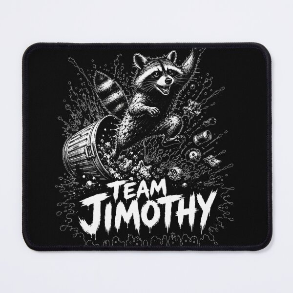 Item preview, Team Jimothy Ink Splatter Barrel Burst Feral Legend Gift for Raccoon Lovers designed and sold by Nightarel.