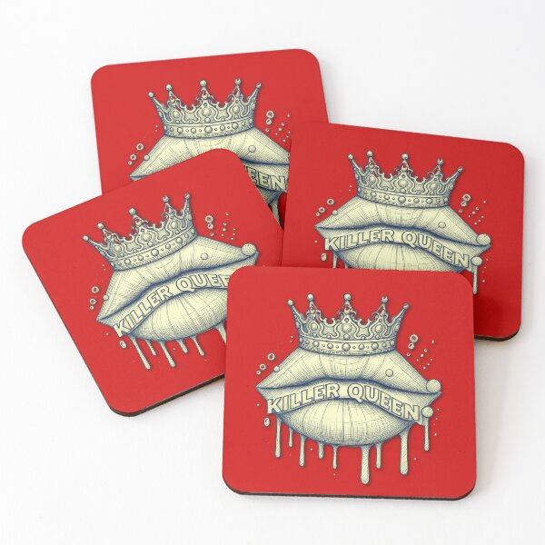 Item preview, Killer Queen Crown and Dripping Lips Streetwear Art designed and sold by pulse_retail.