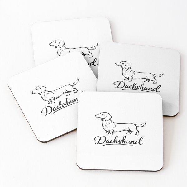 Item preview, Classic Dachshund Line Art Portrait designed and sold by Tee Visions.