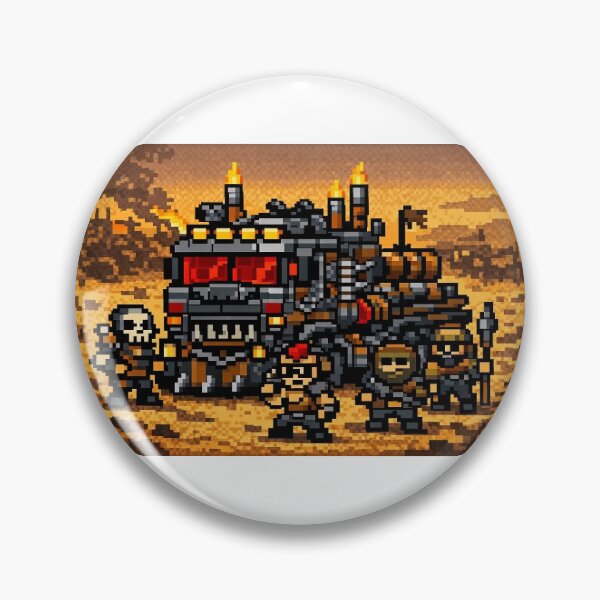 Item preview, 8-bit wasteland cabover rig designed and sold by What if rides .