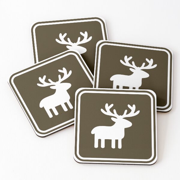 Item preview, Deer Icon designed and sold by TrailheadStudio.