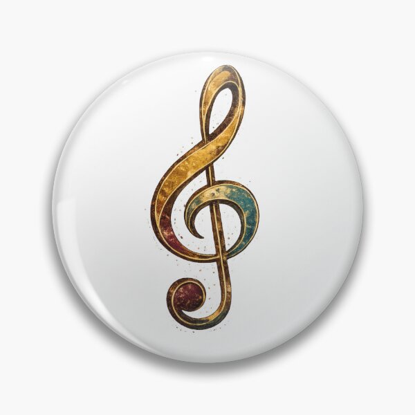 Item preview, Vintage Treble Clef Music Symbol designed and sold by NucciCollective.