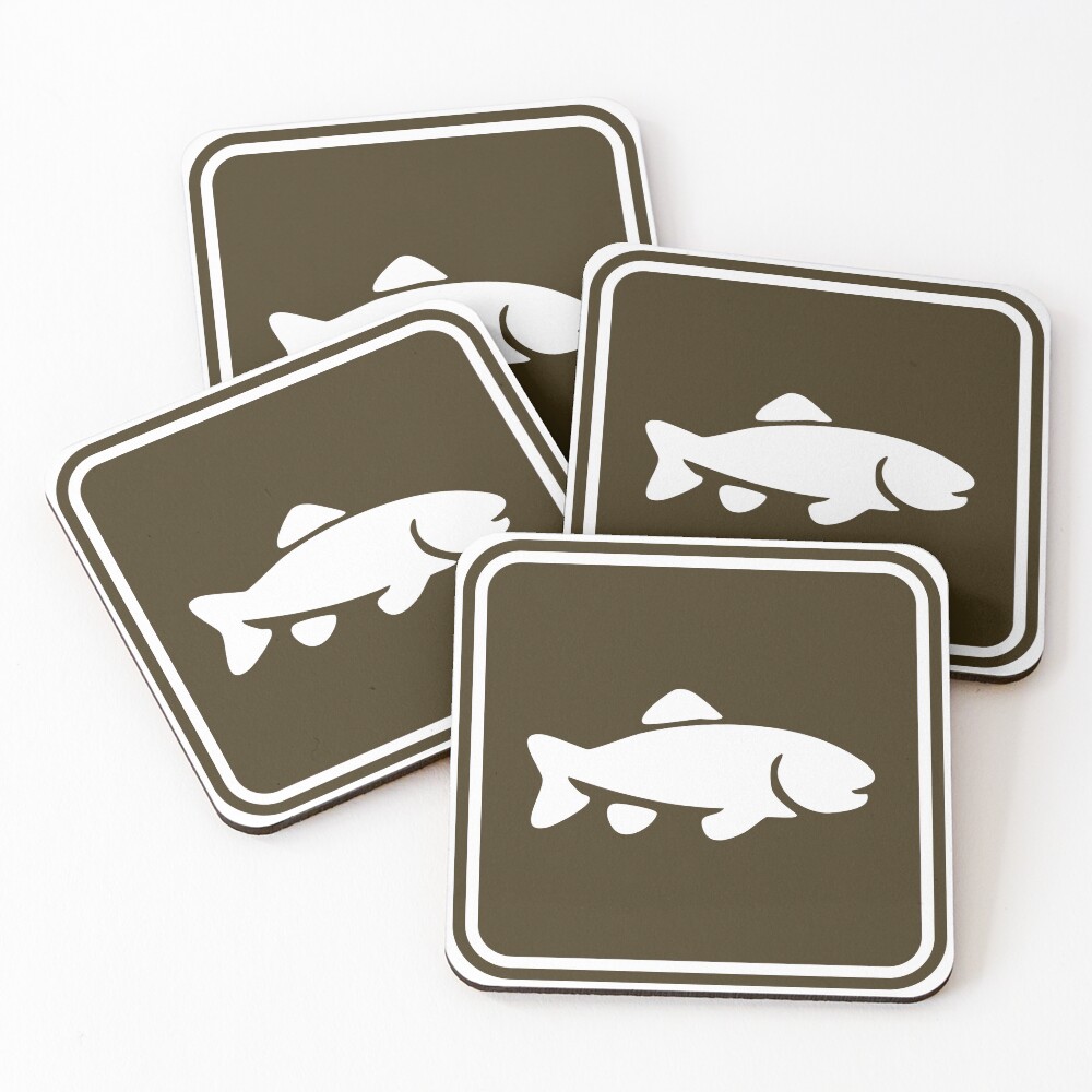 Item preview, Coasters (Set of 4) designed and sold by TrailheadStudio.