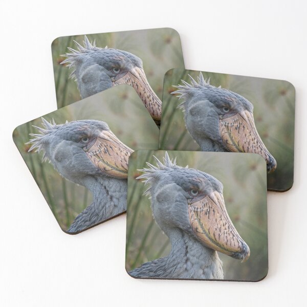 Item preview, Shoebill Stork Close-up Portrait designed and sold by Savannah Gibbs.