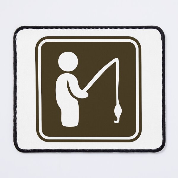 Item preview, Fishing Icon designed and sold by TrailheadStudio.