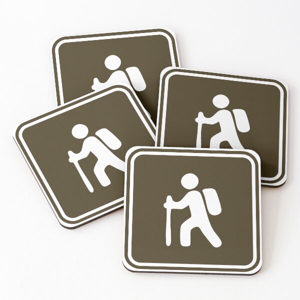 Item preview, Hiking Icon designed and sold by TrailheadStudio.
