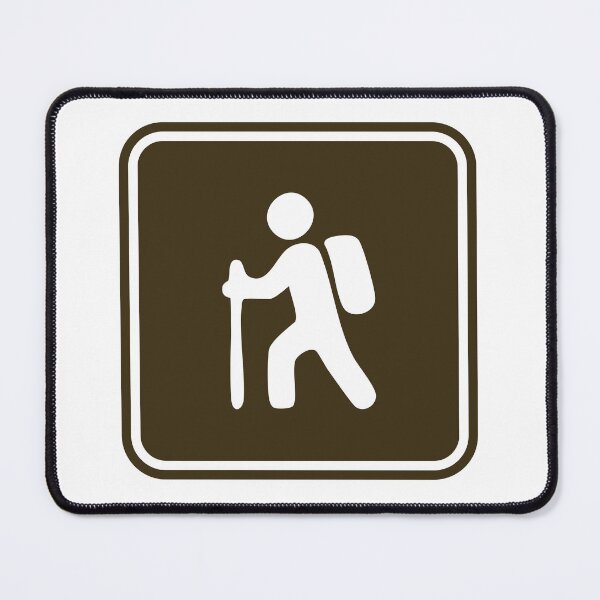 Item preview, Hiking Icon designed and sold by TrailheadStudio.